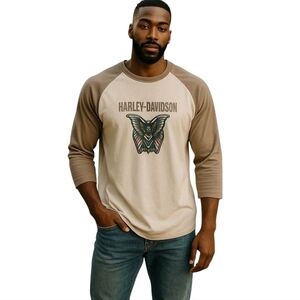 HARLEY-DAVIDSON Vintage 2002 Long sleeve Mens tee. Size 2xl